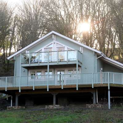 Lodge 5 Longbury Luxury Woodland Lodge Near Tenby Self